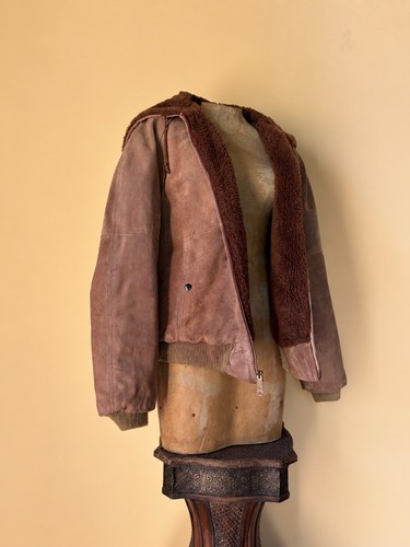 Vtg 70s sears leather - sears, shop